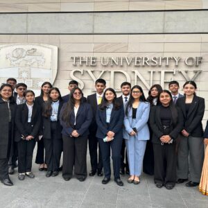 COVER Sacred Heart Convent International School Delegation to HMUN Australia 2025, Sydney